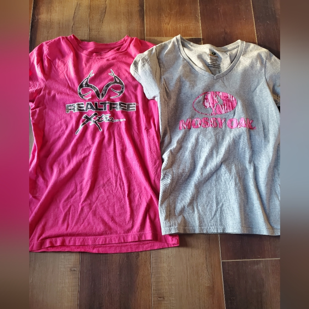 Mossy Oak & Real Tree T-shirts Size Small! *!